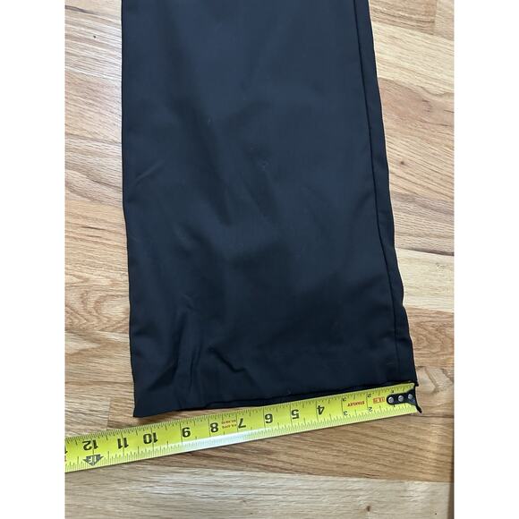 Wide Leg Full Length Trouser Pants Silk Stretch Goth Emo Witchy Size 2 Womens - Picture 10 of 11